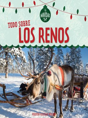 cover image of Todo sobre los renos (All About Reindeer)